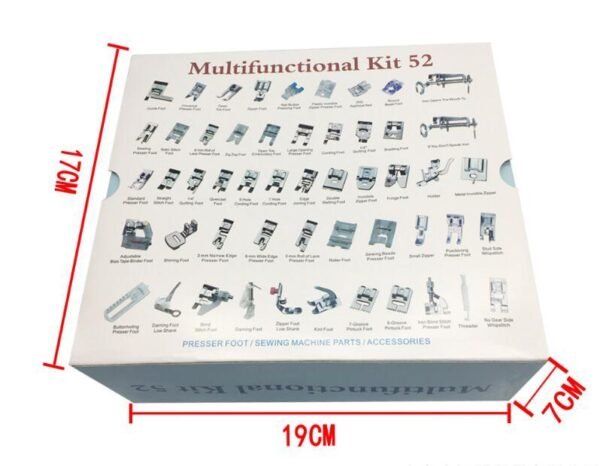 Multifunctional Sewing Accessories Hardcover Presser Foot Set Household Sewing Machine Presser Foot - Image 4