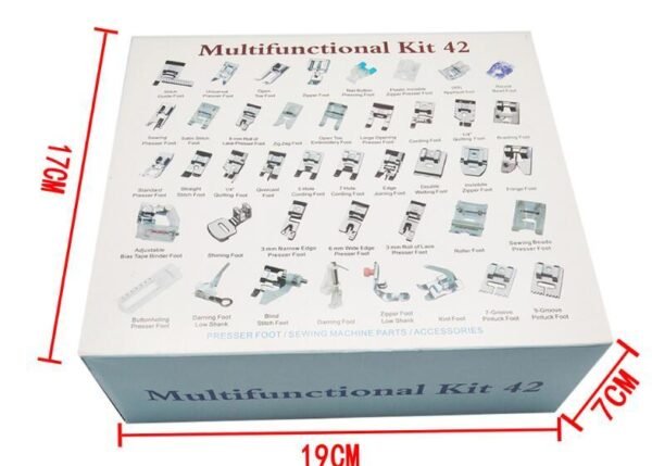 Multifunctional Sewing Accessories Hardcover Presser Foot Set Household Sewing Machine Presser Foot - Image 3