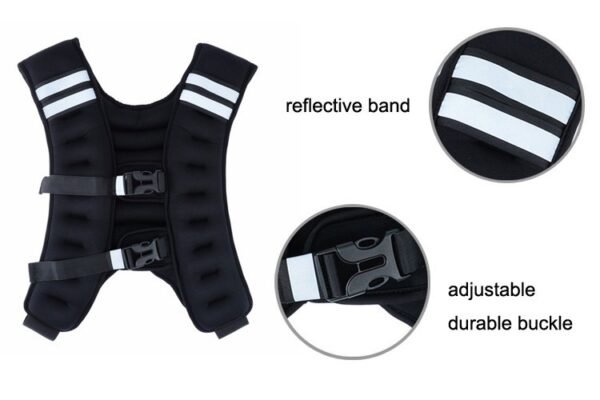 Weight-bearing Invisible Running Sports  Physical Training  Equipment Sandbags - Image 2