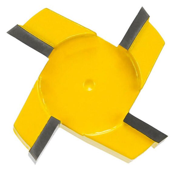 Four-blade T-shaped slotting knife - Image 4