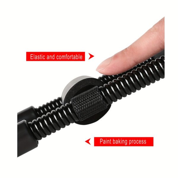Arm Strength Training Tool, Adjustable Wrist Strengthener, Arm Muscle Trainer Hand Adjustable Strength Black Strengthener Men Arm Home Trainer Grip Finger Wrist Equipment Fitness Resistance Training - Image 4