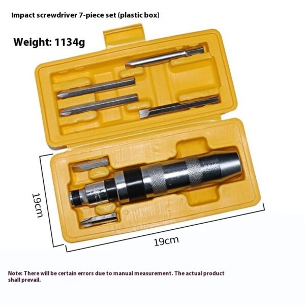 14-piece Set Impact Screwdriver Head Set Machine Repair Screwdriver Batch Suit Iron Box Chrome Vanadium Steel Tools Suit - Image 10