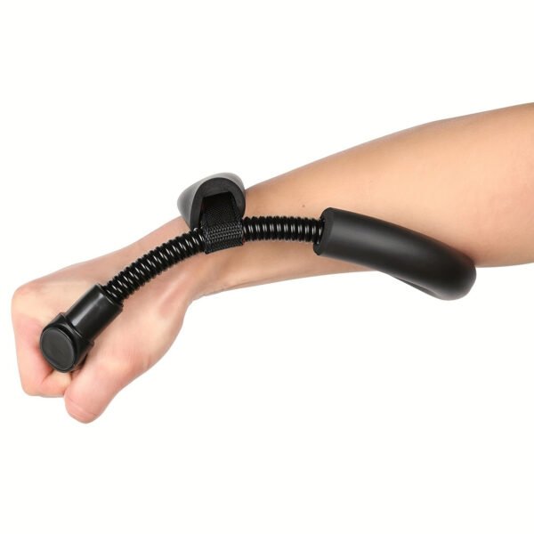 Arm Strength Training Tool, Adjustable Wrist Strengthener, Arm Muscle Trainer Hand Adjustable Strength Black Strengthener Men Arm Home Trainer Grip Finger Wrist Equipment Fitness Resistance Training - Image 8