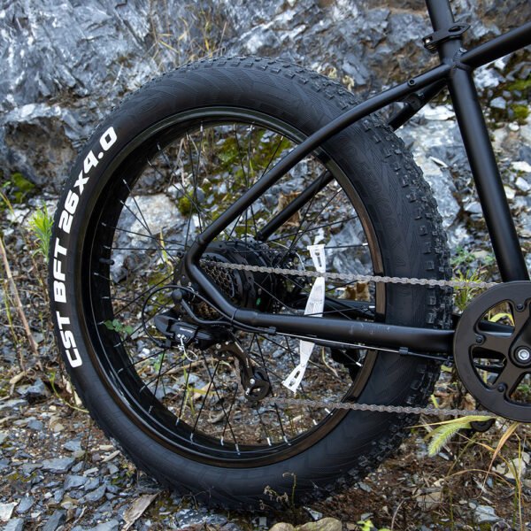Professional Electric Bike For Adults, 26 X 4.0 Inches Fat Tire Electric Mountain Bicycle, 1000W Motor 48V 15Ah Ebike For Trail Riding, Excursion And Commute, UL And GCC Certified - Image 4