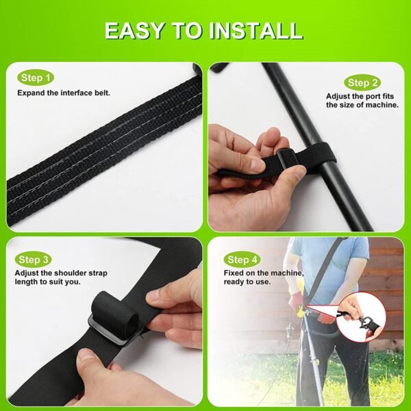 Lawn Machine Side Hanging Black Strap - Image 10